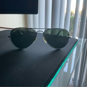 RayBan Polarized Aviator Sunglasses